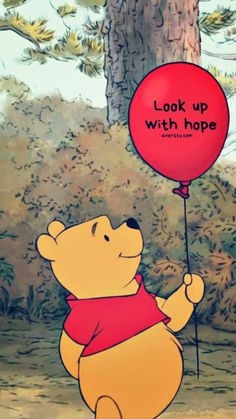 小熊維尼桌布暖心語錄