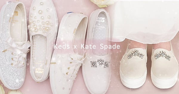 為了它我願意出嫁～Keds x Kate Spade夢幻聯名，不是新娘也想敗的甜美LOOK款！