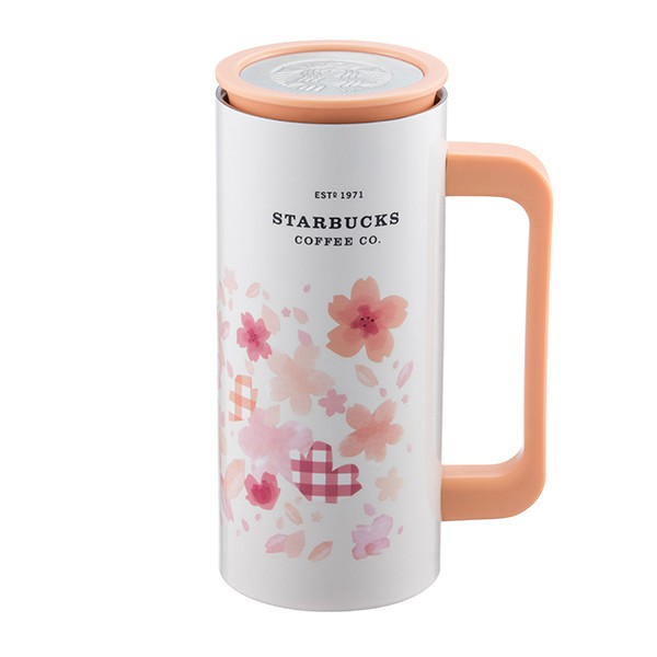 彩櫻不鏽鋼把手杯,售價$900。容量:12OZ。 (1)