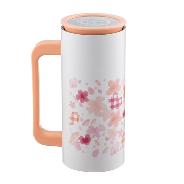 彩櫻不鏽鋼把手杯,售價$900。容量:12OZ。 (2)
