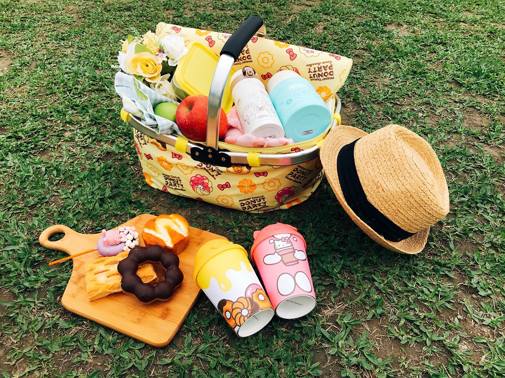 超大空間的三麗鷗春遊野餐籃，甜蜜美味樣樣不放過