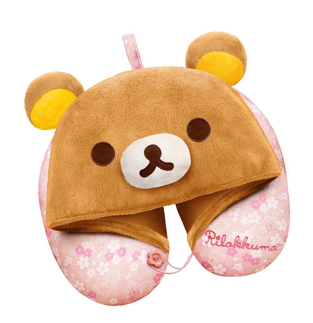 限量連帽式U型頸枕-拉拉熊款