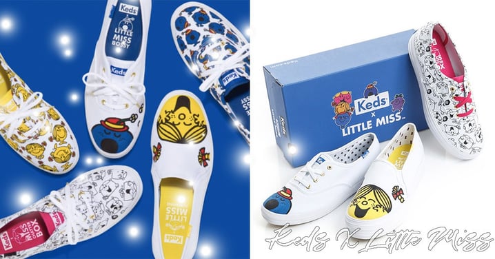 「奇先生妙小姐」限定聯名鞋款上市!Keds春季新品讓小白鞋增加滿滿少女心~