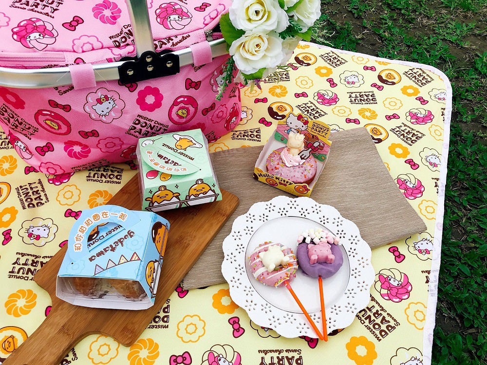 Mister Donut X三麗鷗夢幻聯名第二波，邀約民眾共度美好的春日野餐時光