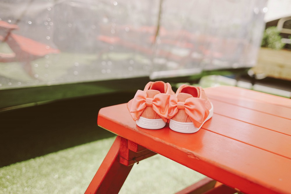 PUMA SUEDE BOW NT$2,980 (嫩粉橘) (3)