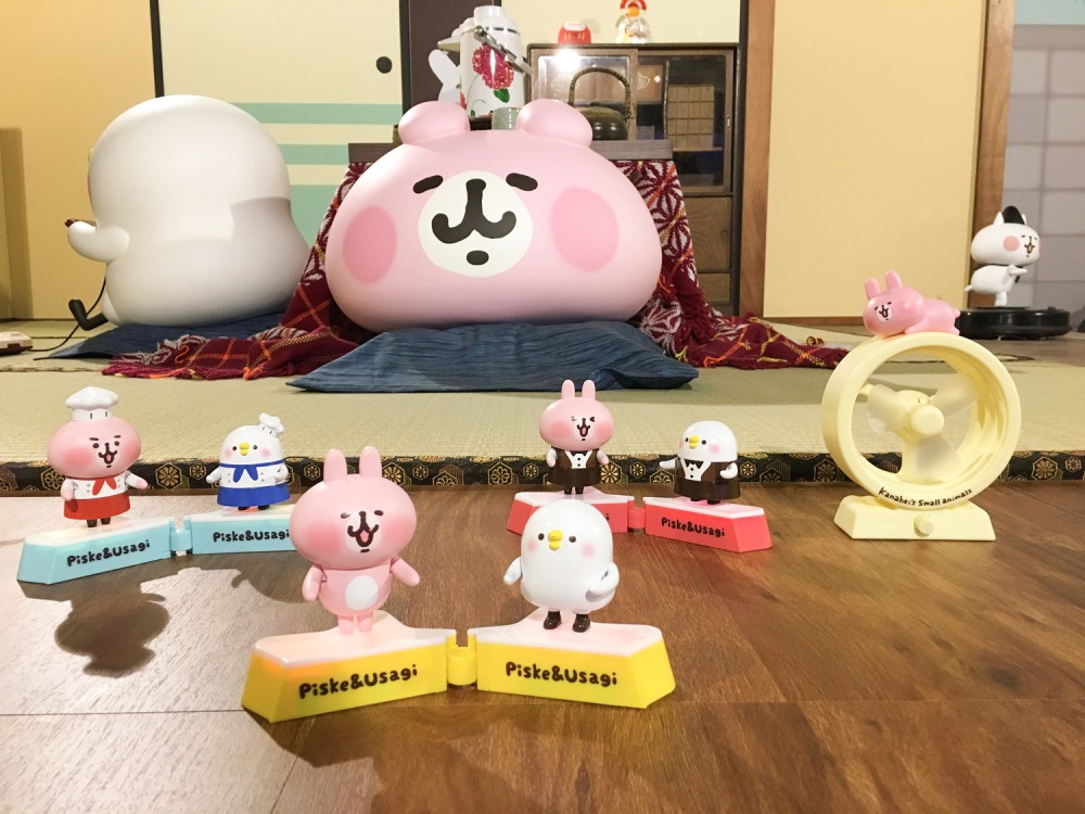 限量閃光抱抱公仔超療癒,攝於卡娜赫拉的愜意小鎮展場。