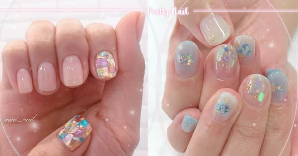 日韓女孩首選No.1指彩！超仙13款「琉璃指彩」乾燥花、天使粉，晶瑩剔透超顯白～