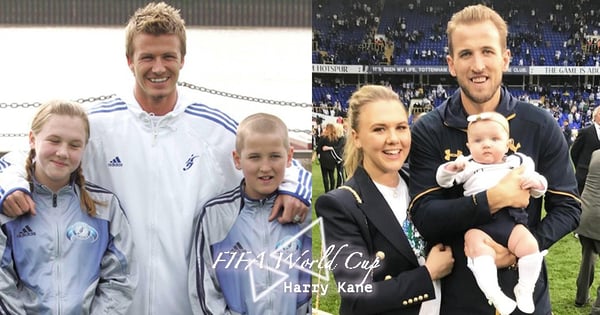 「最幸運的，就是有妳陪著我成長」世足賽英國隊長童年合照貝克漢～身旁女孩成為一生摯愛♡