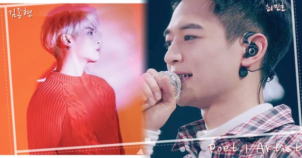 SHINee永遠是5個人！珉豪「戴」著鐘鉉上台～耳機上刻著「Poet｜Artist」含義惹哭眾粉絲