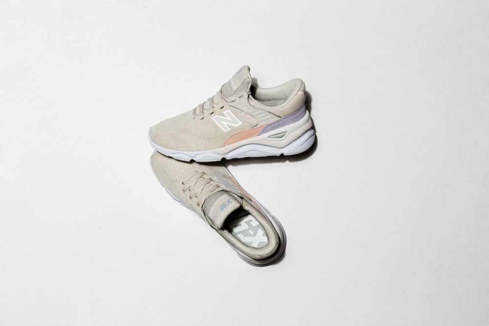 【New Balance】以獨特粗細針織鞋面拼接麂皮色塊