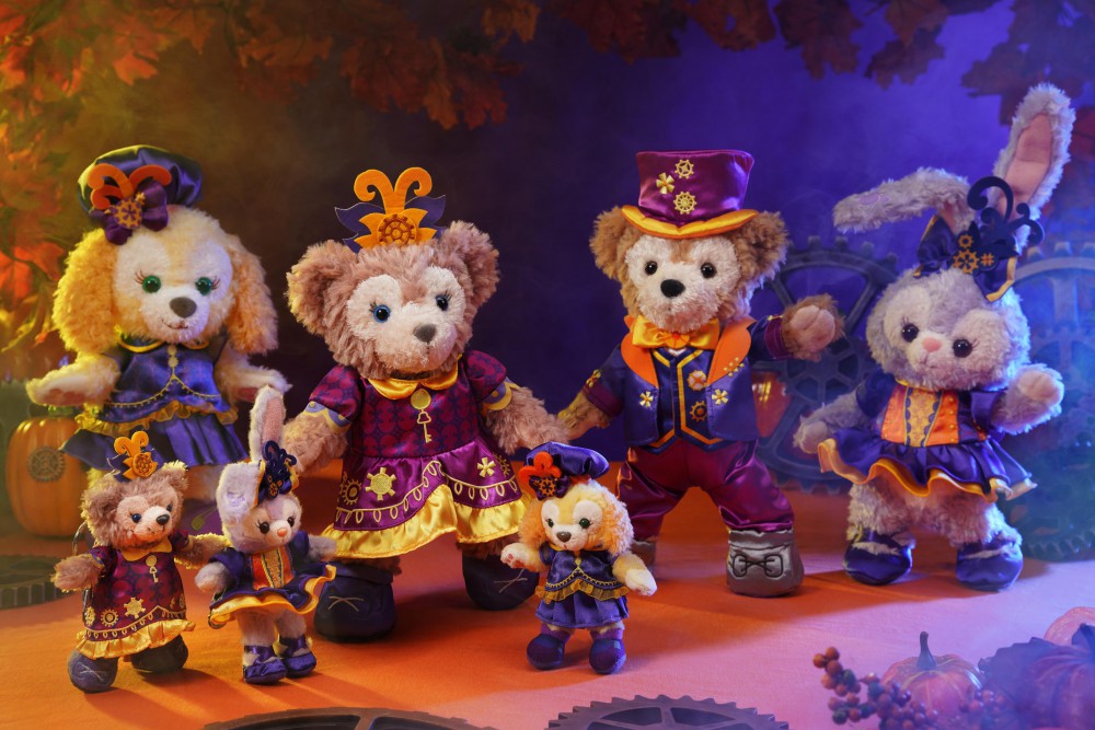 萬聖節特別版的Duffy與新朋友Cookie玩偶，令人愛不釋手