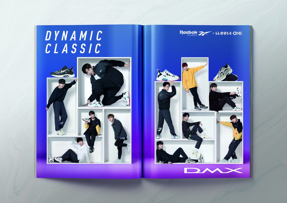 Reebok DMX Wanna One Group Cut (橫)