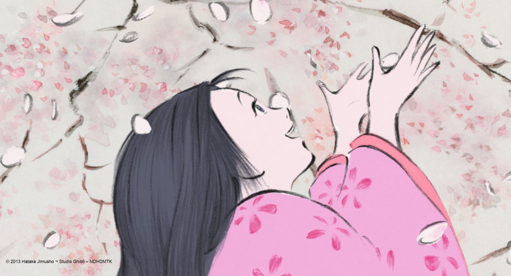 取材經典文學〈竹取物語〉、久石讓擔任配樂的《輝耀姬物語》，更是高--集大成之作，獲得奧斯卡金像獎最佳動畫長片提名c-2013-Hatake-Jimusho