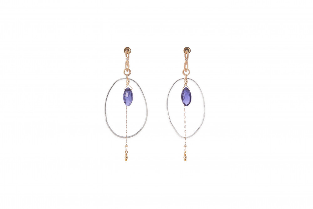 單品圖冬季限定耳週珠寶套組_紫$14600