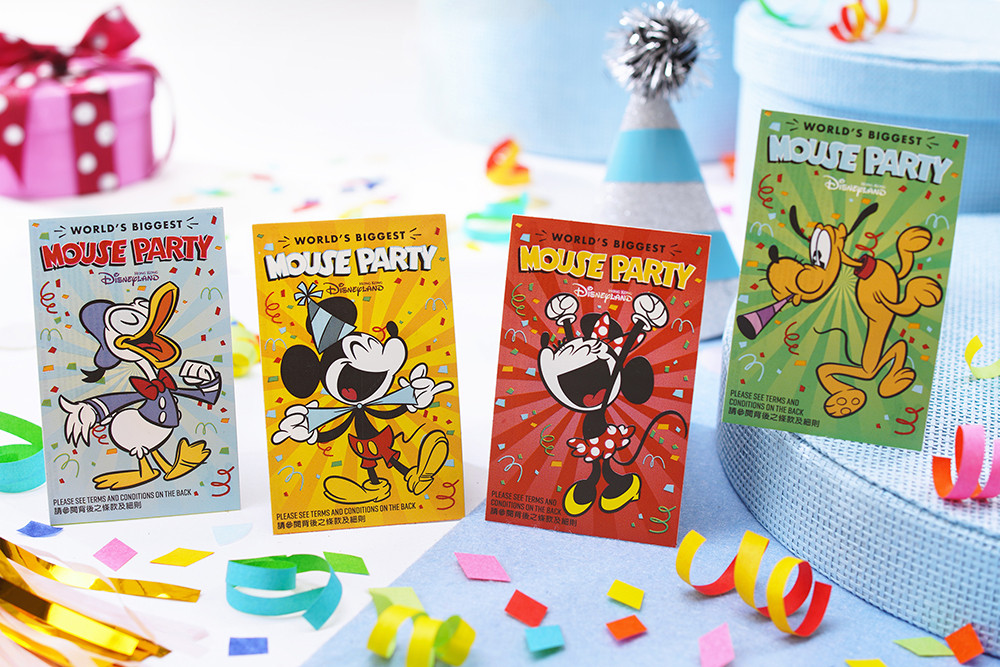 適逢米奇90周年11月7日起,樂園將會推出全新紀念版樂園門票