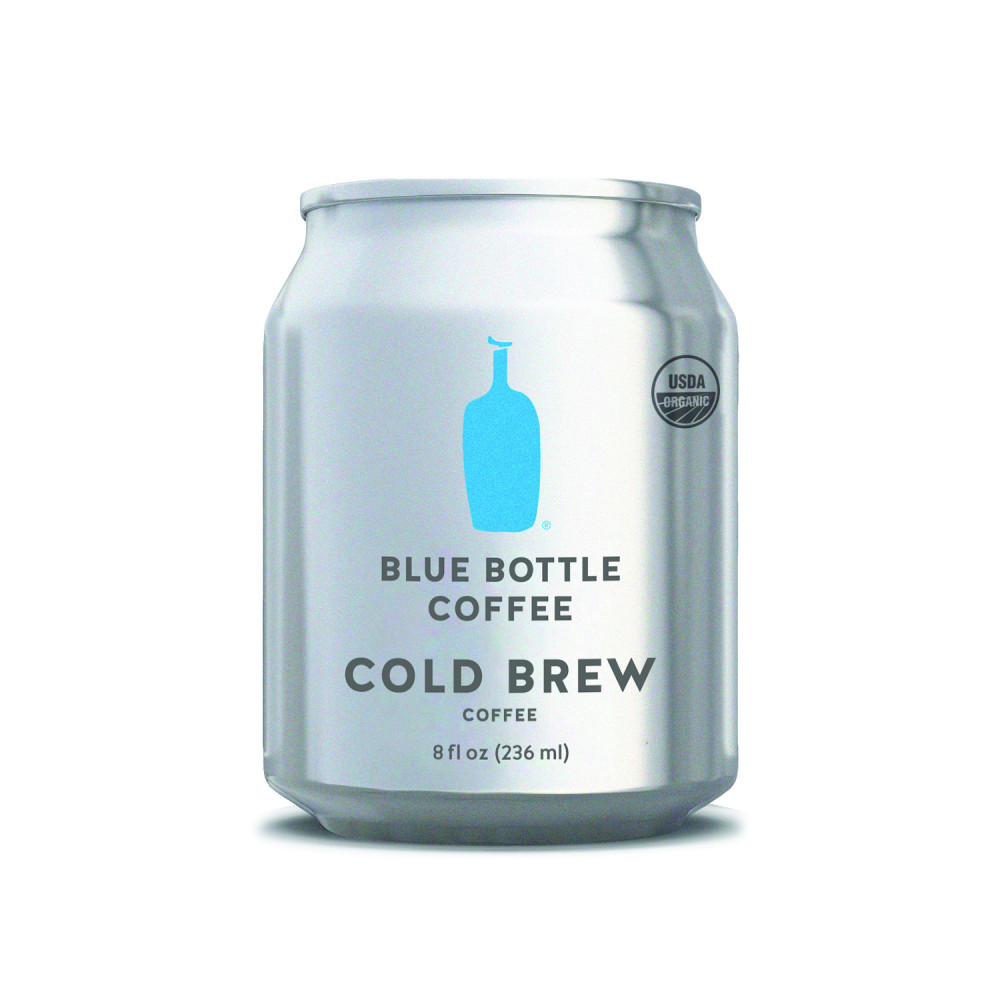 Blue Bottle Cold Brew Coffee, 8oz藍瓶罐裝冷萃有機咖啡