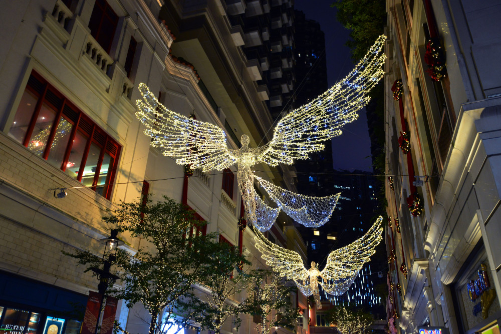 利東街The Spirit of Christmas聖誕燈飾(皇后大道東)(1)