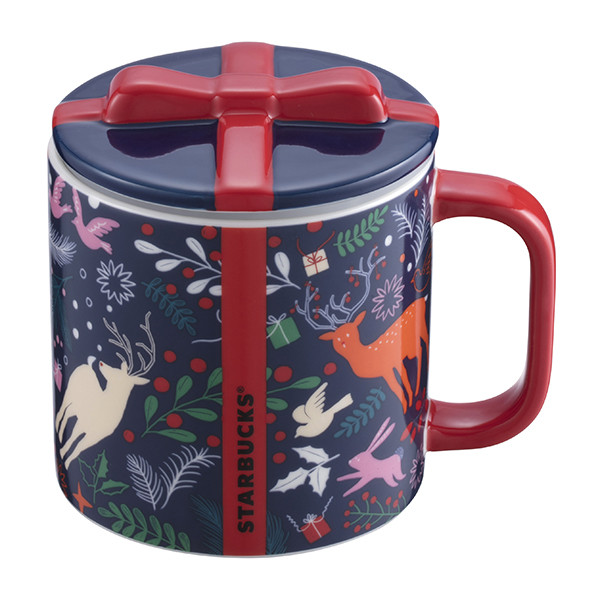 耶誕禮讚馬克杯組,售價$850。容量:12OZ。 (2)