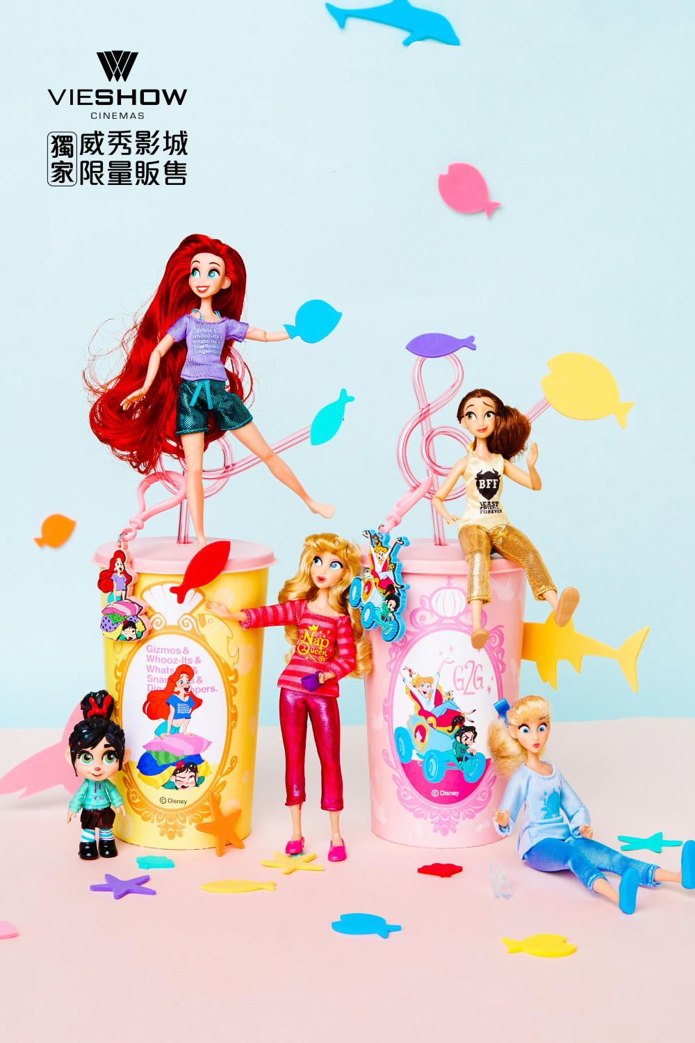 雙面公主杯＆原裝進口公仔-2