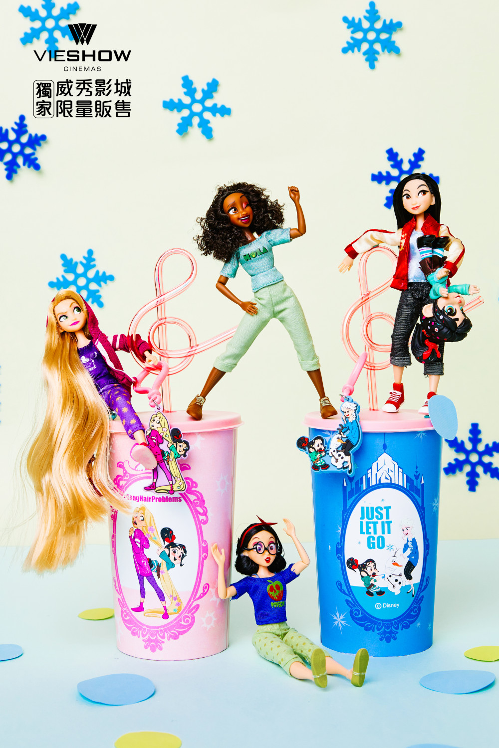 雙面公主杯＆原裝進口公仔-3