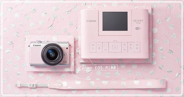 推特熱議！Canon「#Mellow Rose」攝影套組限定開賣～甜美柔瑰粉迎來浪漫冬季旅程♡