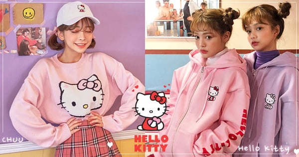 史上最萌聯名～韓國CHUUＸHello Kitty超粉嫩商品，可愛「蝴蝶結」Kitty迷要被融化了♡