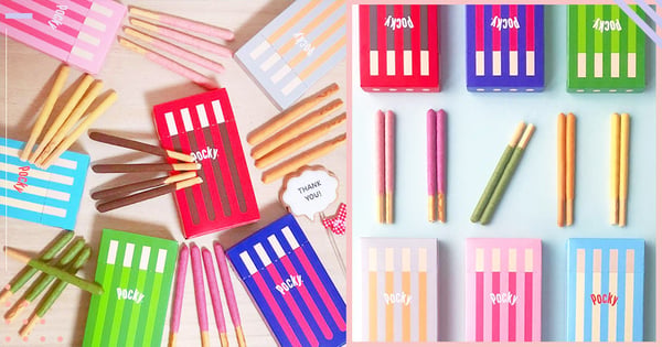 吃的不是Pocky，是童心。史上最可愛「Pocky THE GIFT」誕生，「被愛包覆的黑色」是巧克力口味♡