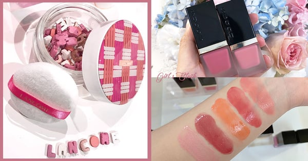 自體散發「仙氣光」！4款仙女必備「#棉花糖粉」腮紅～SUQQU、LANCOME字母腮紅自帶粉紅巴黎濾鏡♡