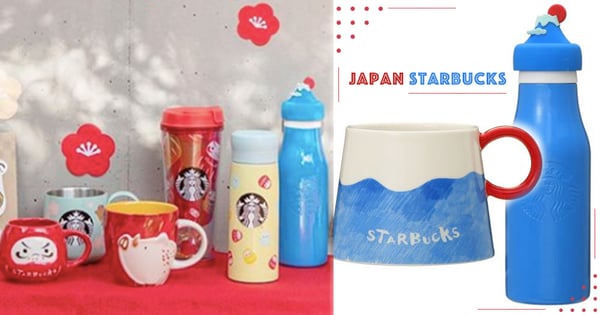 日本星巴克新春限定!推特熱議~超萌新品「富士山馬克杯&豬豬保溫瓶」,想要通通帶回家♡