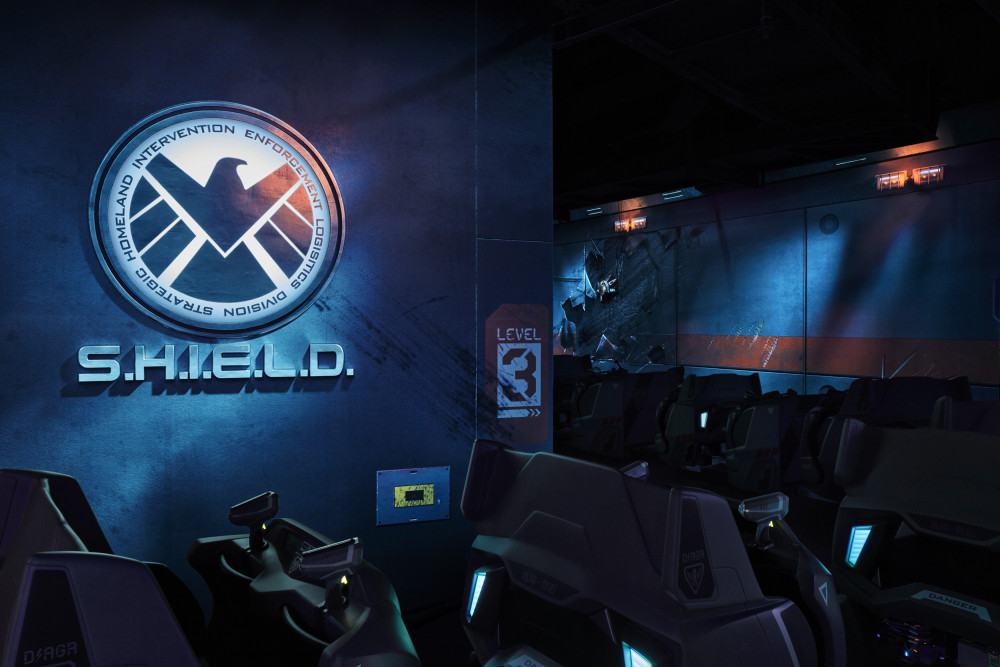 於「蟻俠與黃女：撃戰特攻！」中，賓客坐上神盾局最新研發的「突擊」戰車投入一場正義之戰