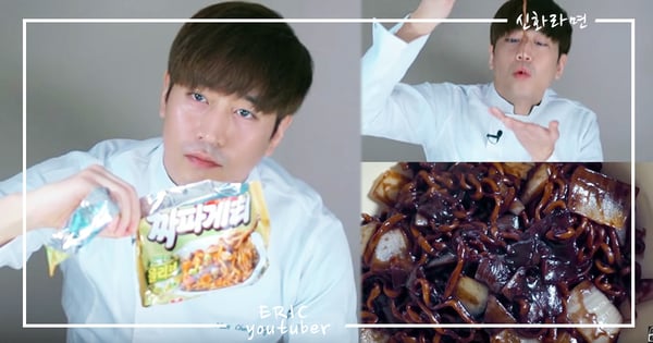 文大廚Comeback!Eric第二集「炸醬麵教學」不只食材升級~連服裝、後製變專業惹♡