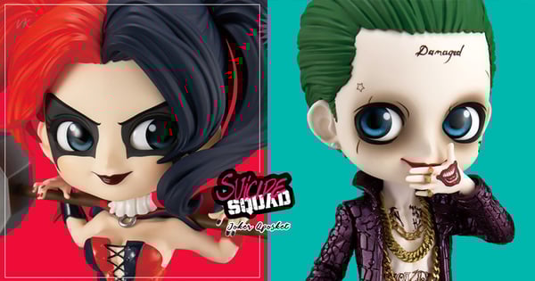 不再讓妳孤單！Q Posket情人節限定「小丑 ×小丑女」推特熱議：他們不能少了彼此♡