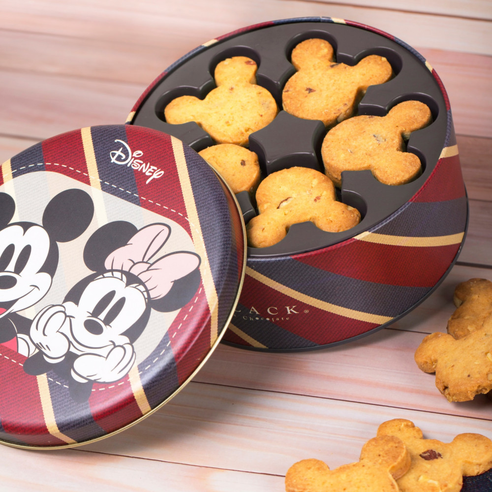 圖1.聯名限定『米奇手工曲奇餅乾』香濃米奇脆餅飄散出溫潤迷人的楓糖香氣，最適合與親朋好友一同分享