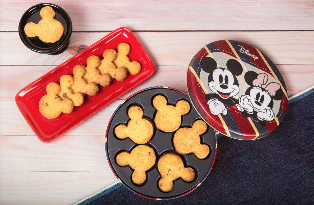 圖3.香濃奶油米奇曲奇，一口咬下楓糖奶油香味滿溢齒間，香濃曲奇與酥脆堅果交織出多重層次體驗，紮實脆口！