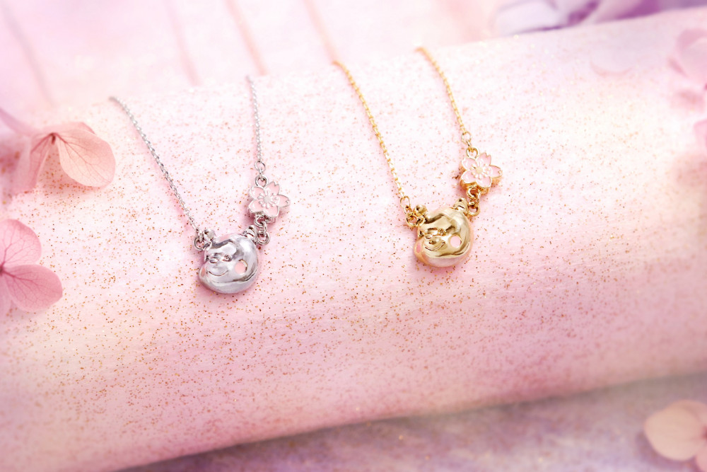 迪士尼櫻花季限定墜鍊維尼款_推薦價1120