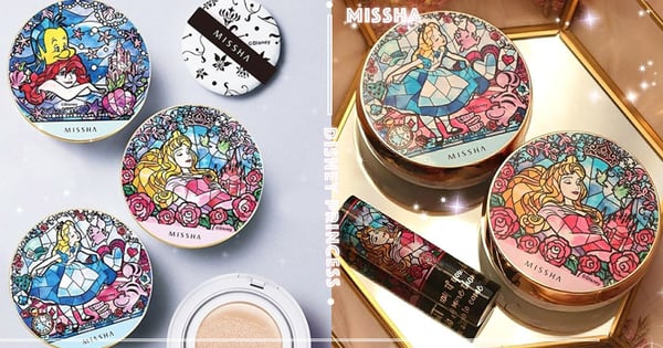 超浮誇公主來了~櫻花妹搶翻「MISSHAX迪士尼公主」玻璃氣墊粉餅,快將命定公主帶回家♡