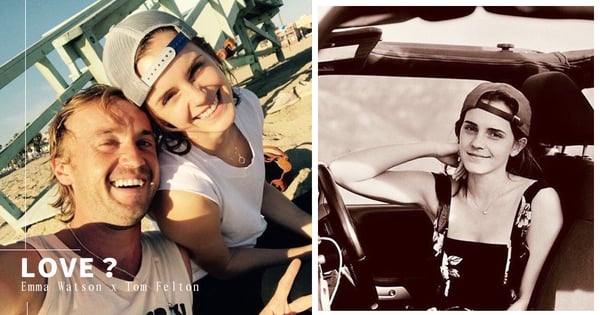 妙麗和馬份偷偷約會ing?艾瑪華森曬「偽男友」視角美照~掌鏡人就是湯姆費爾頓沒錯♥