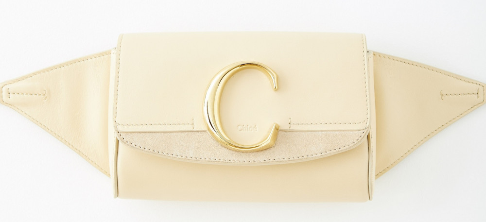 Chloé ''Chloé C'' 米白色腰包,NT$30,600