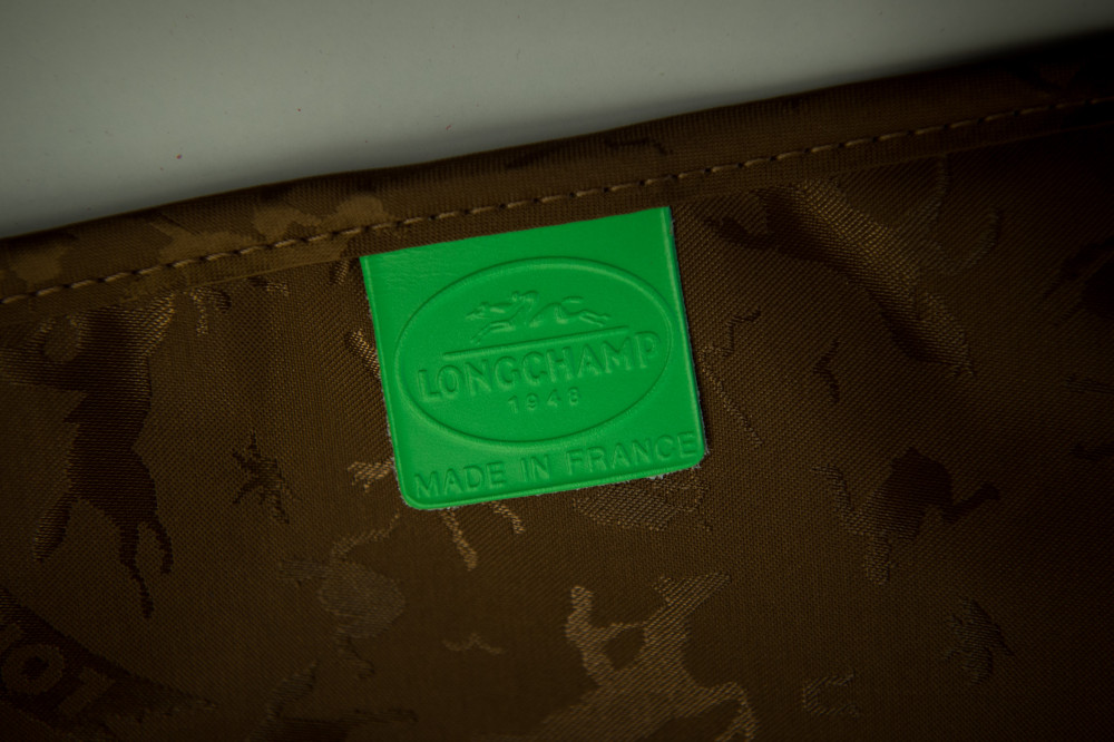 Le Pliage Cuir小羊皮摺疊包系列包款內裡一定有符合產地證明的皮革標籤