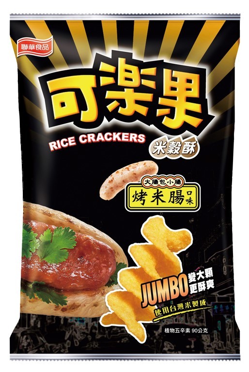 可樂果JUMBO米穀酥烤米腸口味