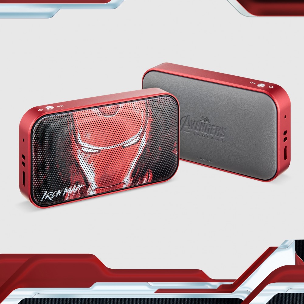 復仇者聯盟系列隨身藍牙喇叭-鋼鐵人(1)