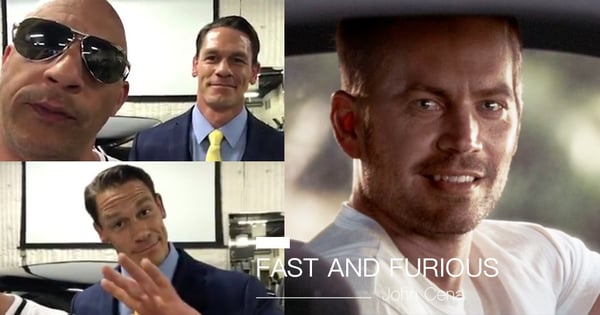 「我相信就是他了！他就是保羅帶來給我的人」！馮迪索親證約翰希南加入《玩命9》♡