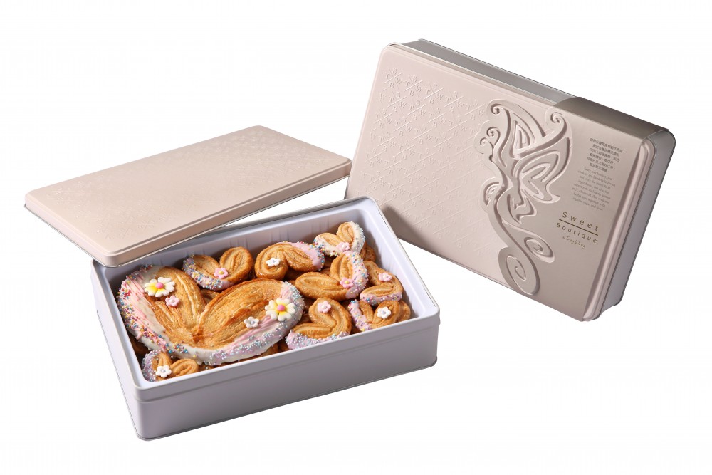 被譽有香港甜點教父的黃耀文(Tony Wong)的蝶之花蝴蝶酥禮盒