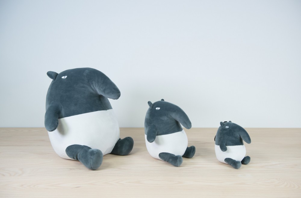 馬來貘「貘蘭迪」系列玩偶_深灰