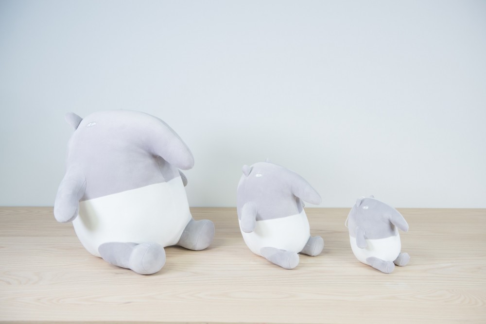 馬來貘「貘蘭迪」系列玩偶_淺灰