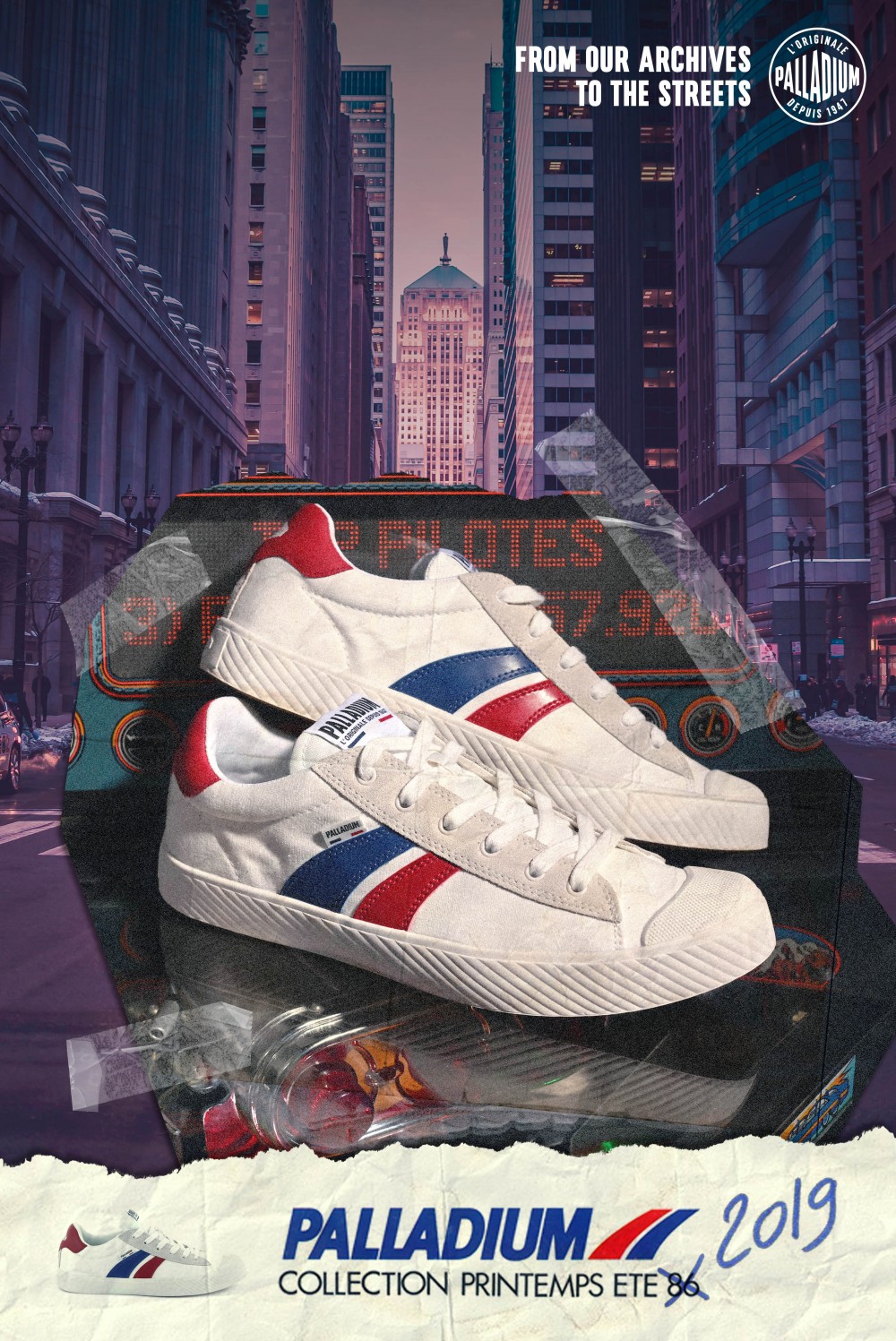 02.2019年使用剪貼簿概念躍然各大當代城市，復刻推出PALLAPHOENIX FLAME系列