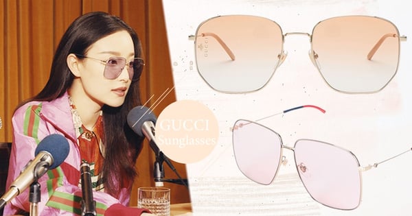 韓妞正夯「金屬細框墨鏡」！盤點7副夏日必備太陽眼鏡～GUCCI的橙子蜜糖色墨鏡也太美♡