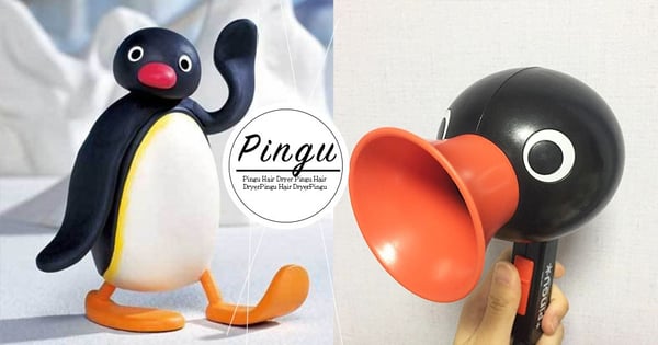 《企鵝家族》回來啦！超可愛PinGU吹風機萌萌登場～用它吹頭髮根本自帶音效啊