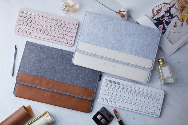 圖二-加碼贈送精緻羊毛氈平板鍵盤套-皮革棕-珠光白兩色-為你的鍵盤穿上時尚新衣-1556617141