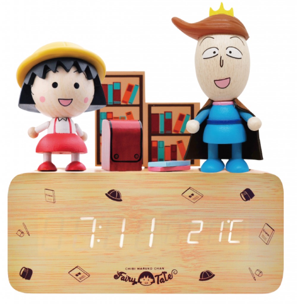 限量LED溫度計電子鐘 (經典款)，公仔需另外加購